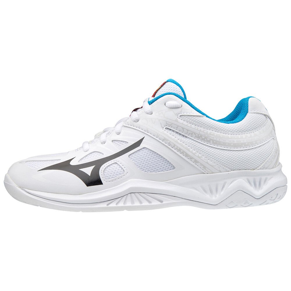 Damske Volejbalove Tenisky Mizuno Lightning Star Z5 Biele/Čierne/Modre Vypredaj MAUY70163